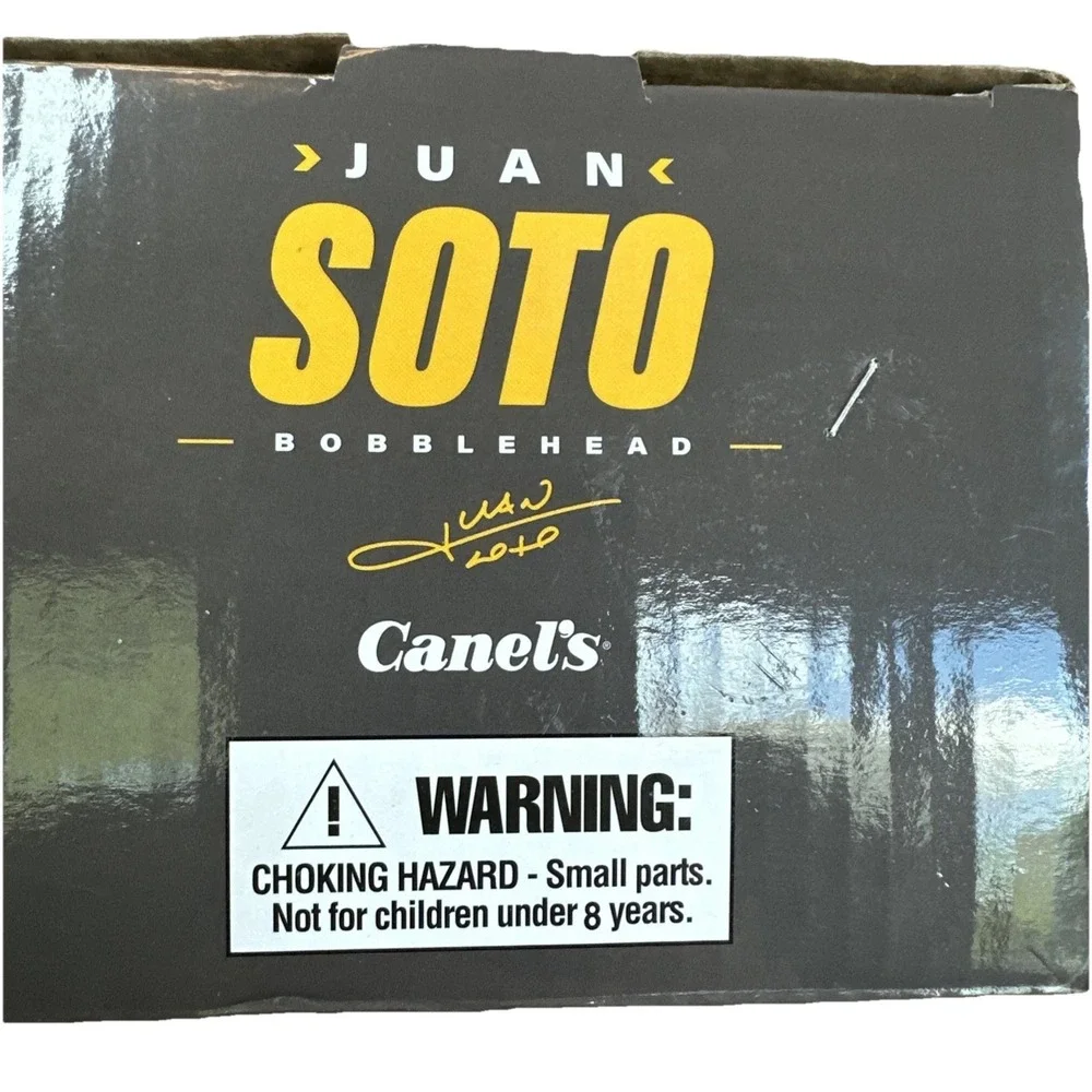 2023 San Diego Padres #22 Juan Soto Shuffle Canel's Bobblehead SGA Baseball Bat